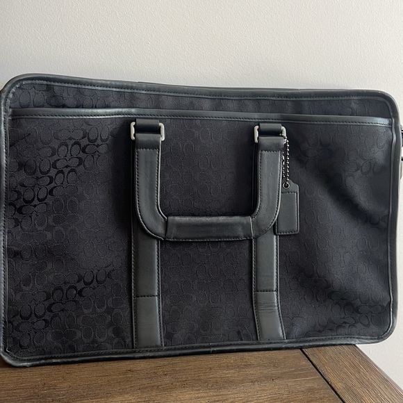Coach Bags Coach Black Signature Laptop Bag Poshmark
